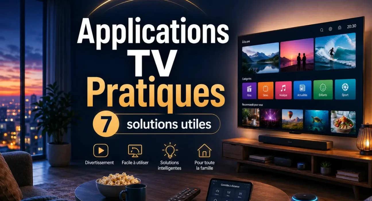 Applications TV pratiques pour organiser vos contenus et améliorer l’expérience multimédia sur Smart TV
