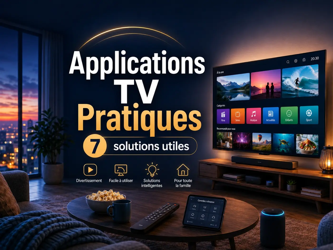 Applications TV pratiques pour organiser vos contenus et améliorer l’expérience multimédia sur Smart TV